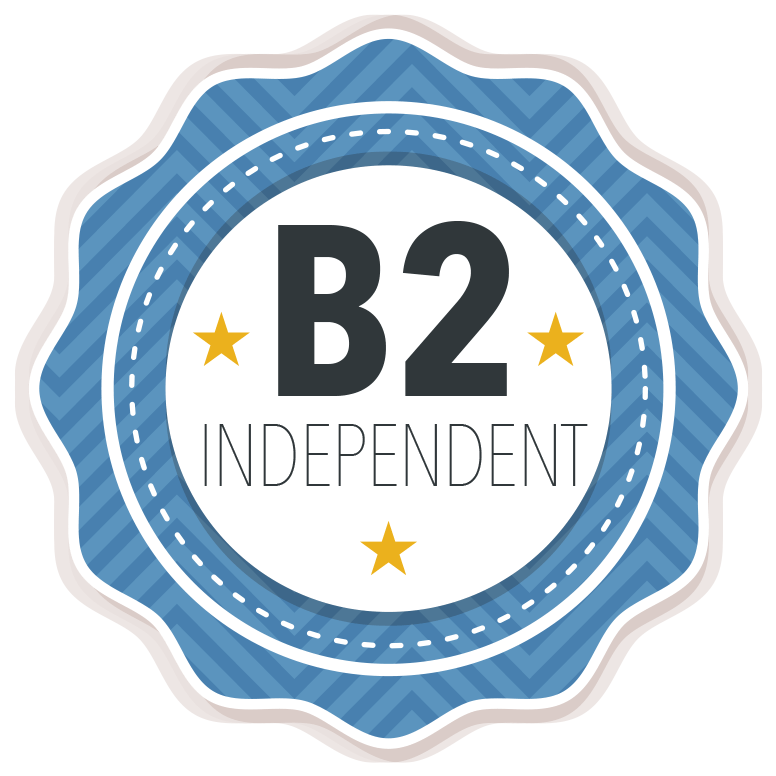 B2 Independent Badge